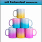 Glitzer Tasse mit Farbverlauf SPARK-BC-BL