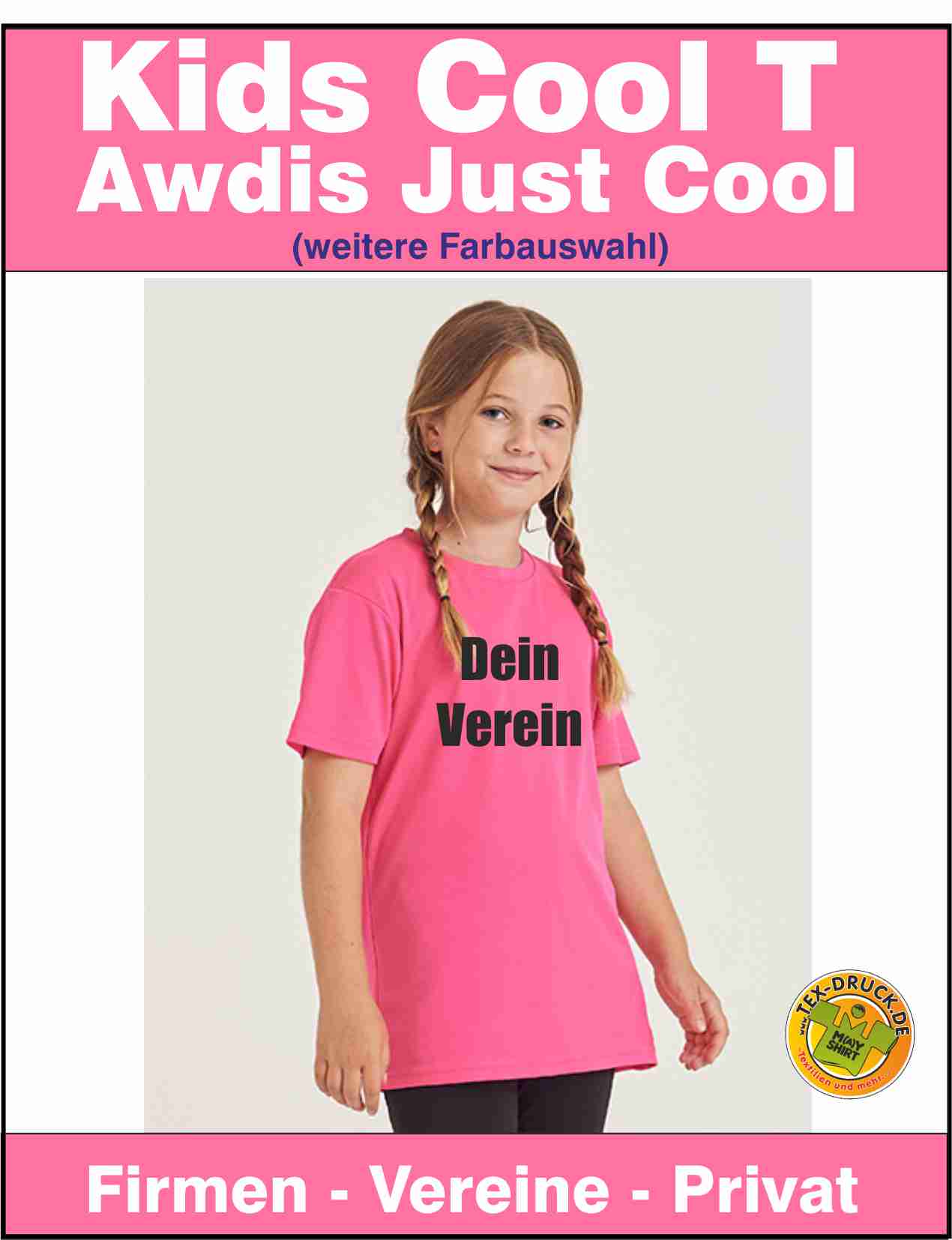 Kids´ Cool T Just Cool JH001J weitere Farbauswahl