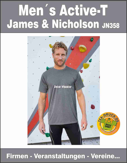 Men´s Active-T James&Nicholson JN358