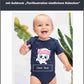 Baby Bodysuit mit Aufdruck auch zum selbst gestalten bei tex-druck.de