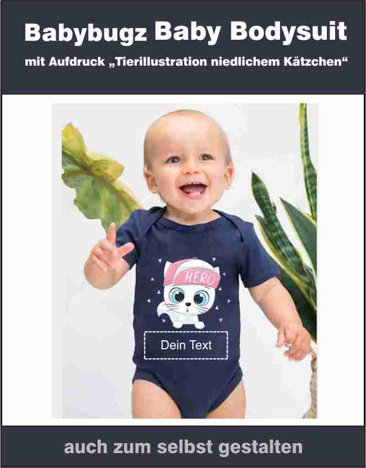 Baby Bodysuit mit Aufdruck auch zum selbst gestalten bei tex-druck.de