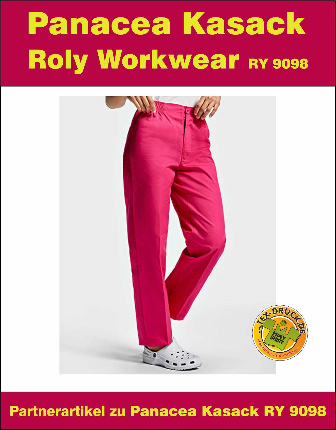 Vademecum Pull on trousers  Roly Workwear RY9097