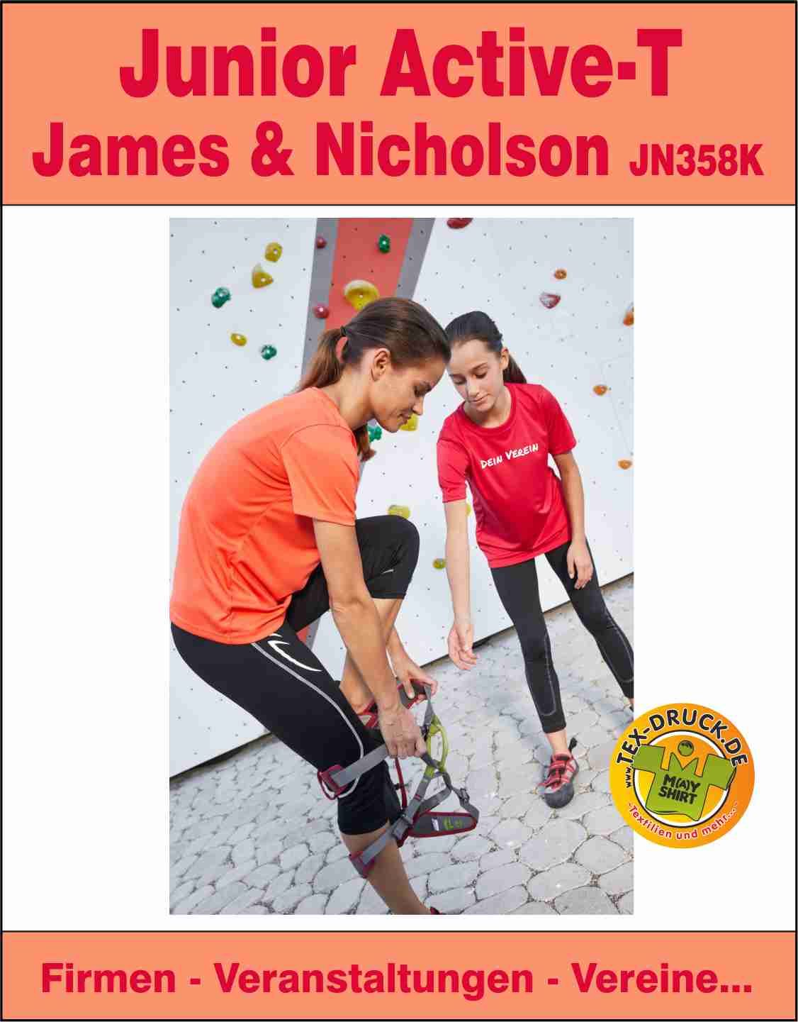 Junior Active-T James & Nicholson JN358K