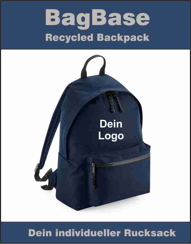 BagBase Recycled Backpack BG285