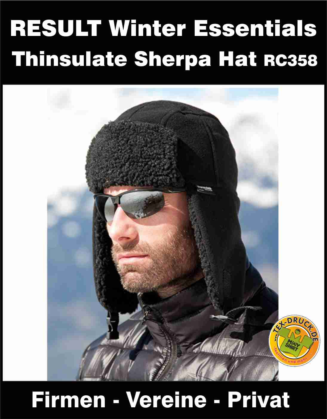 Result Winter EssentialsThinsulate Sherpa Hat RC358