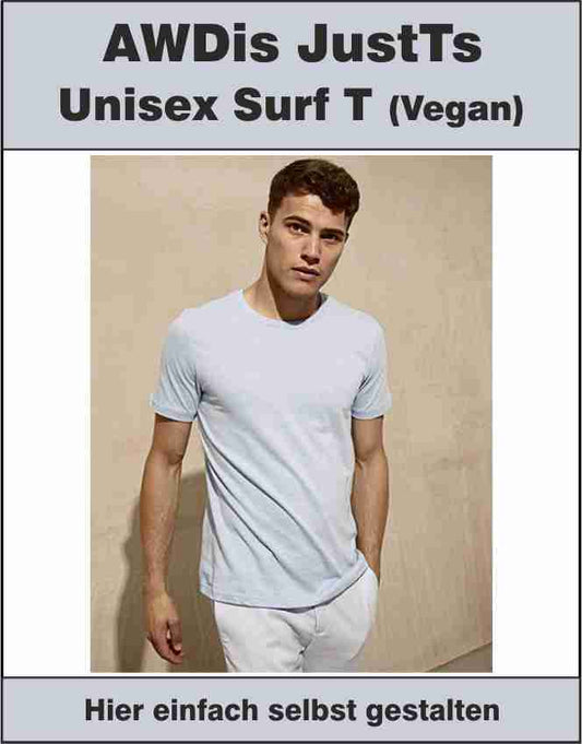 Surf T Unisex AWDis JustTs JT032 Vegan