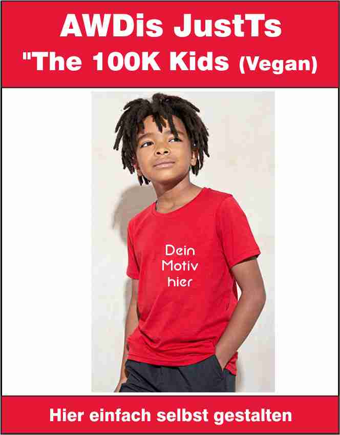 T-Shirt AWDis - "The 100K Kids  JT100K