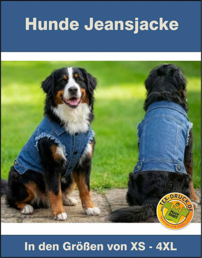 Hunde Jeansjacke