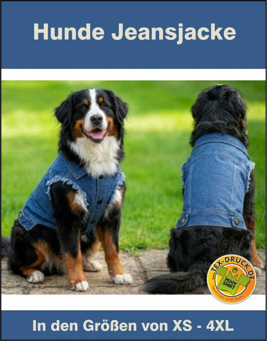 Hunde Jeansjacke