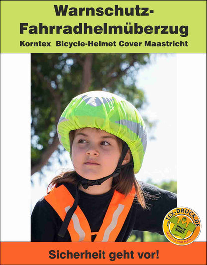 Warnschutz-Fahrradhelmüberzug KX061