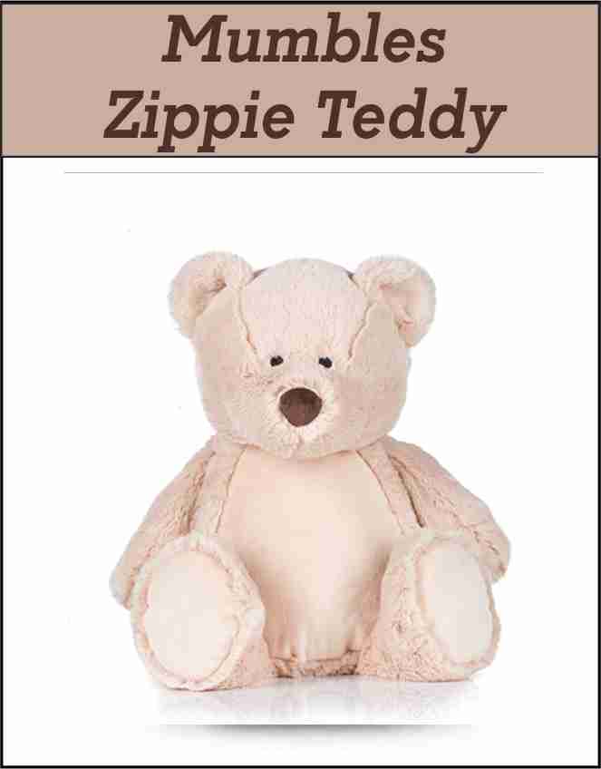 Mumbles Zippie Teddy  MM051