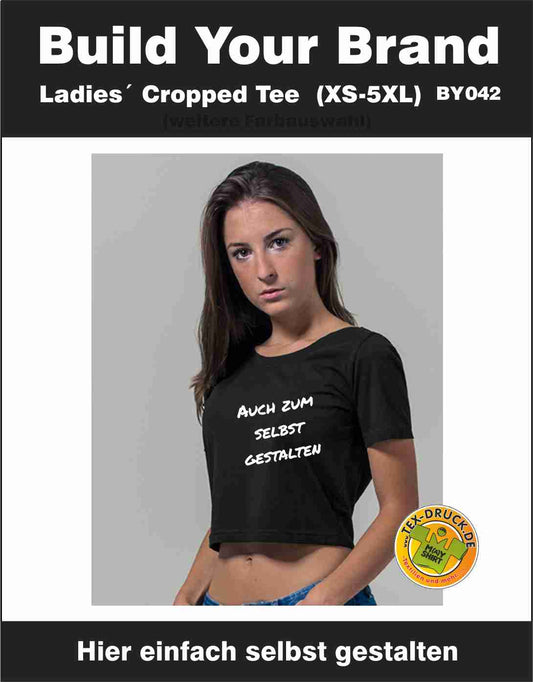 Ladies´ Cropped Tee Build Your Brand BY042