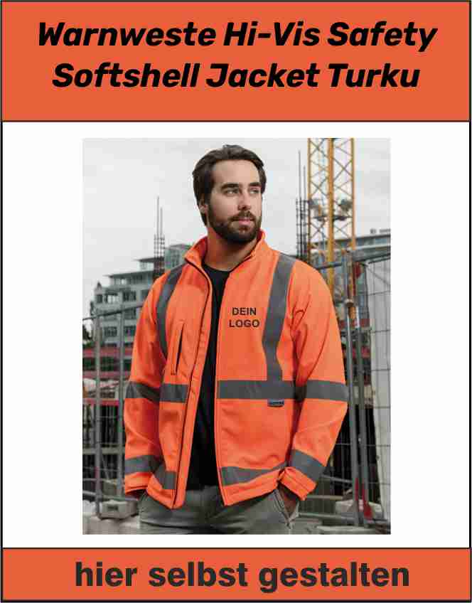 Warnweste Hi-Vis Safety Softshell Jacket Turku KX807