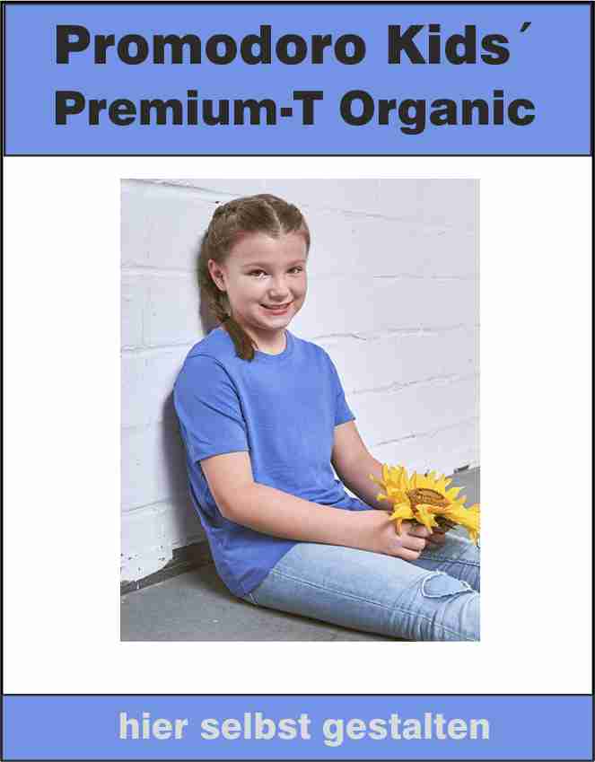 Promodoro Kids´ Premium-T Organic E309