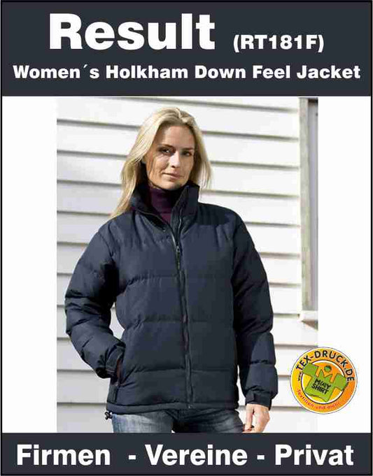 Women´s Holkham Down Feel Jacket  Result RT181F