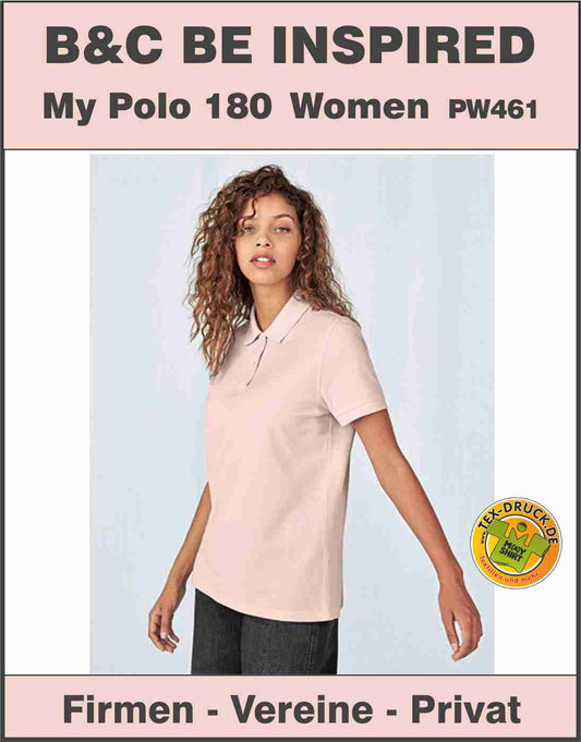 B&C BE INSPIRED My Polo 180 /Women PW461