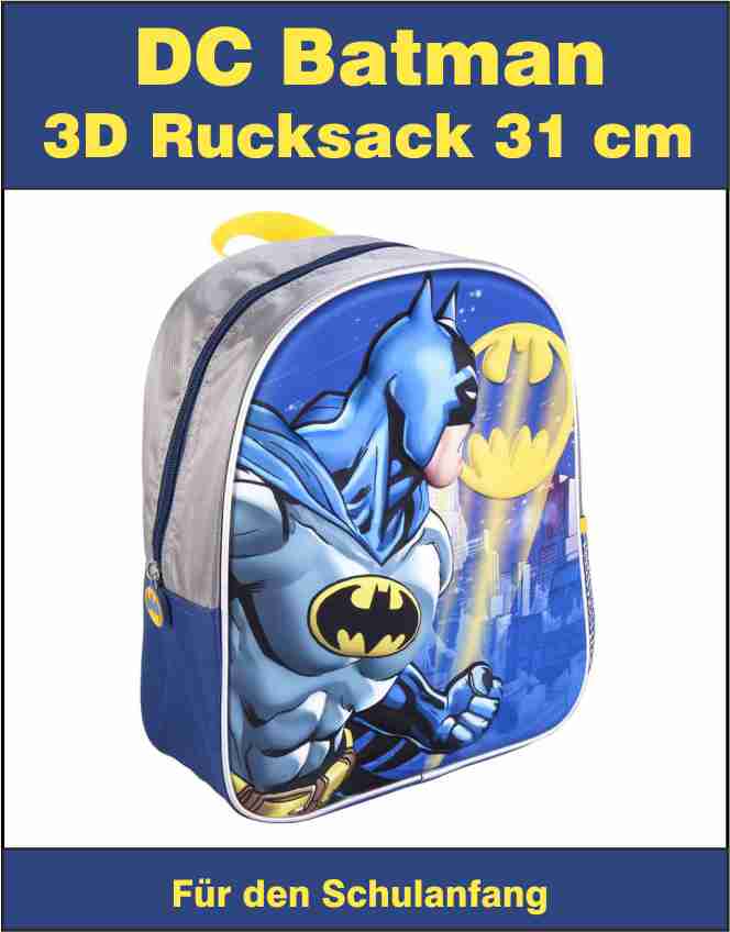 DC Batman - 3D Rucksack 31 cm