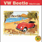 Blechpostkarte VW Käfer VW Beetle 10x14 cm