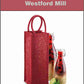 Shimmer Jute Bottle Bag    Westford Mill W433