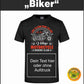 Motorcycle Riders-Club Blutprobe Bullen T-Shirt auch zum selbst gestalten bei tex-druck.de