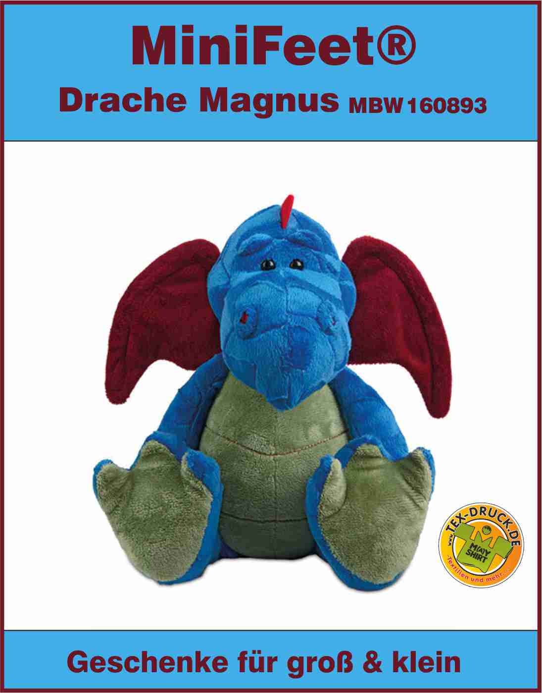 MiniFeet® Drache Magnus MBW160893