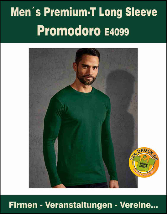 Men´s Premium-T  Long Sleeve Promodoro E4099