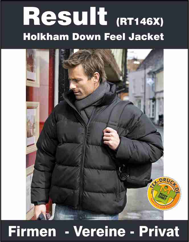 Holkham Down Feel Jacket  Result RT181M