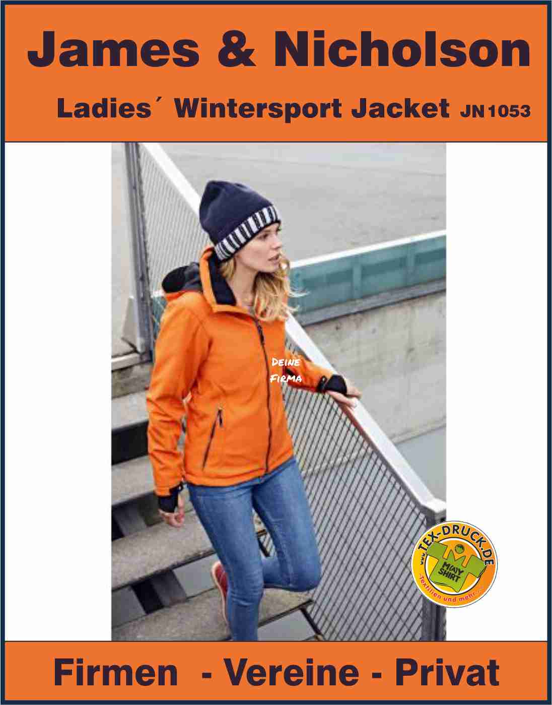 Ladies´ Wintersport Jacket James & Nicholson JN1053