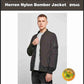 Build Your Brand Herren Nylon Bomber Jacket BY045