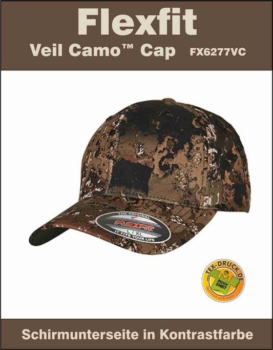 Veil Camo Cap FLEXFIT FX6277VC