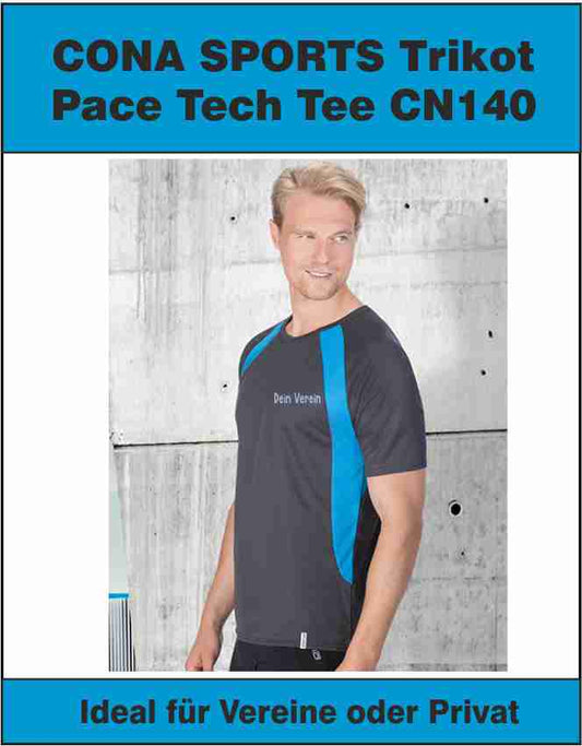 SPORTS Trikot CONA  Pace Tech Tee CN140