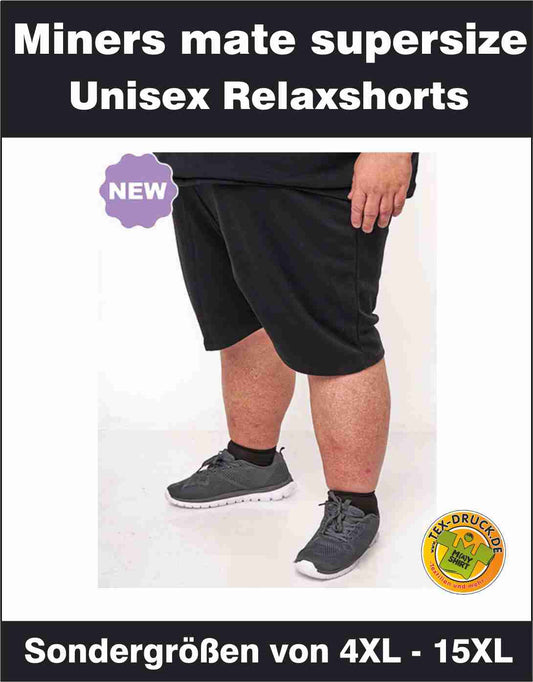 Miners mate supersize Unisex Relaxshorts