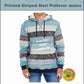 Printed Striped Marl Pullover Burnside BU8603