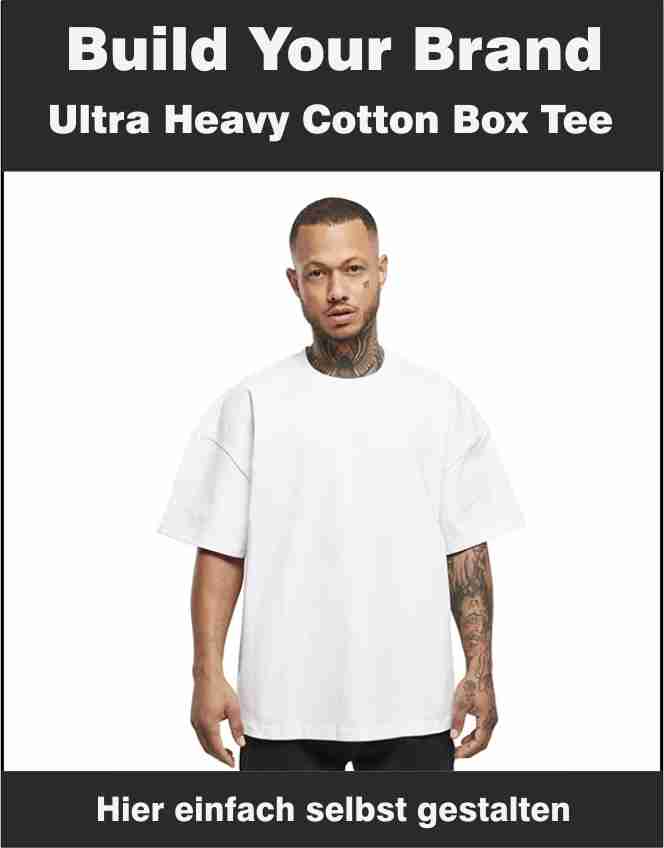 Ultra Heavy Cotton Box Tee Build your Brand BY163