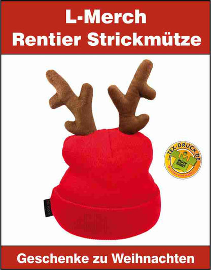 Rentier Strickmütze L-Merch C1440