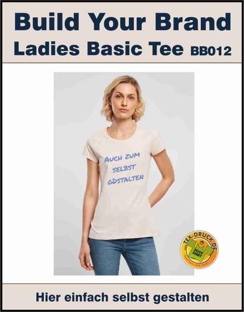 Build Your Brand Basic Ladies Tee BYBB012