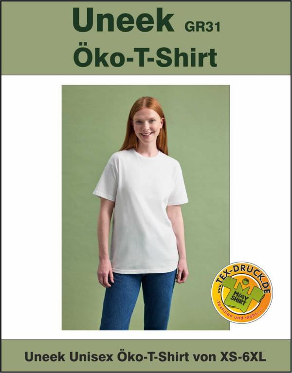 Uneek Öko-T-Shirt GR31