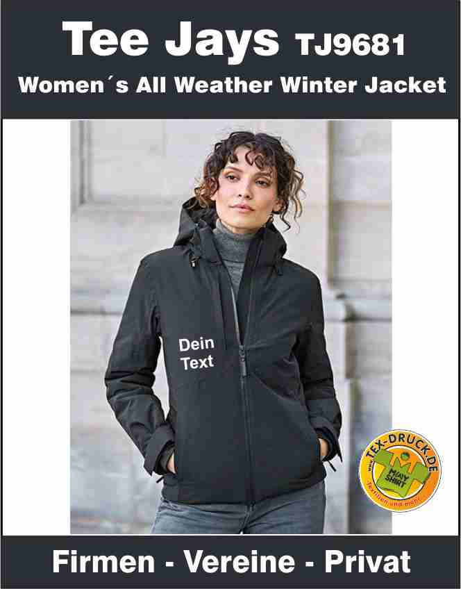 Women´s All Weather Winter Jacket Tee Jays TJ9681