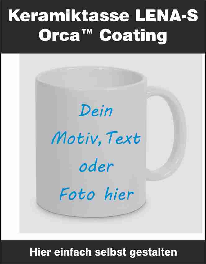 Keramik Tasse LENA S, Orca™ Coating