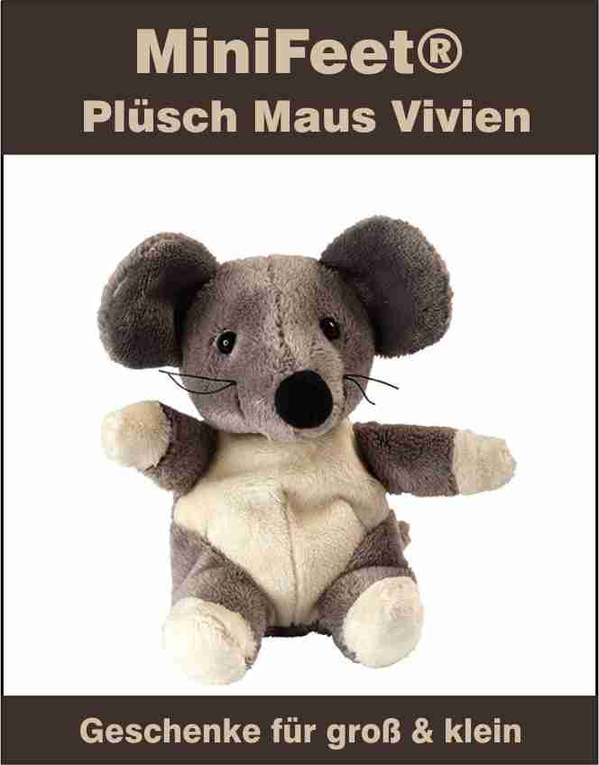 MiniFeet® Plüsch Maus Vivien MBW60347