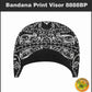 Bandana Print Visor Flexfit  8888BP