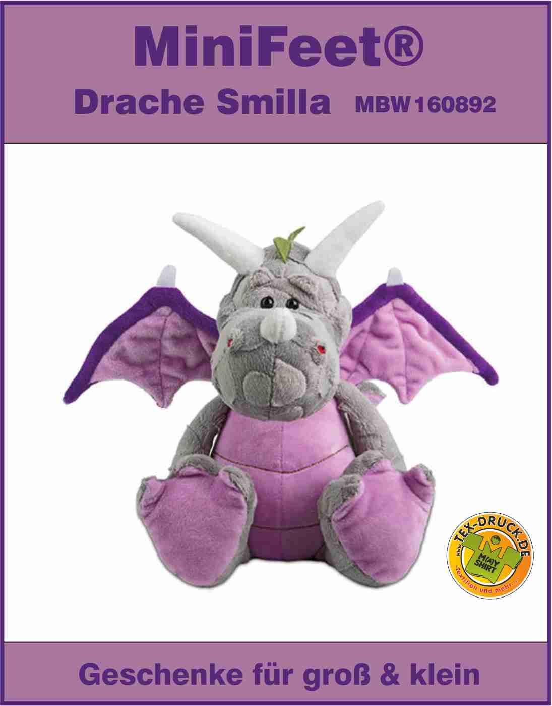 MiniFeet® Drache Smilla MBW160890