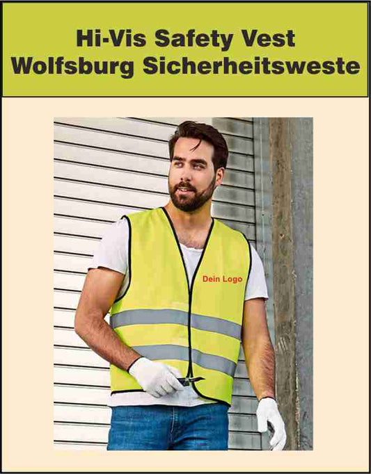 Hi-Vis Safety Vest Wolfsburg Sicherheitsweste KX500