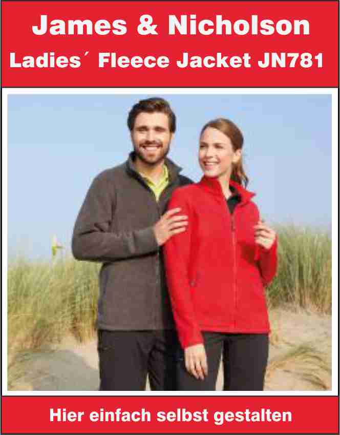 Ladies´ Fleece Jacket James&Nicholson  JN781