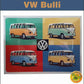 Blechschild Volkswagen Bulli T2 Nostalgie 30 x 40 cm