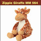 Mumbles Zippie Giraffe MM564