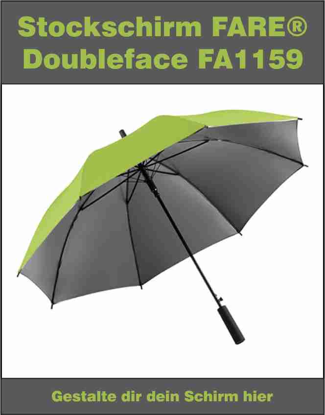 Regenschirm  FA1159 mit oder ohne Druck bei tex-druck.de  