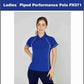 Ladies´ Piped Performance Polo Finden+Hales  FH371