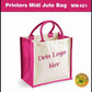 Printers Midi Jute Bag Westford Mill WM421