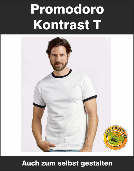 Promodoro Men´s  Kontrast-T